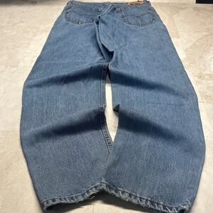 Levis 560 Tapered Baggy Loose Fit Jeans Blue Mens 32x34 Vintage Denim
